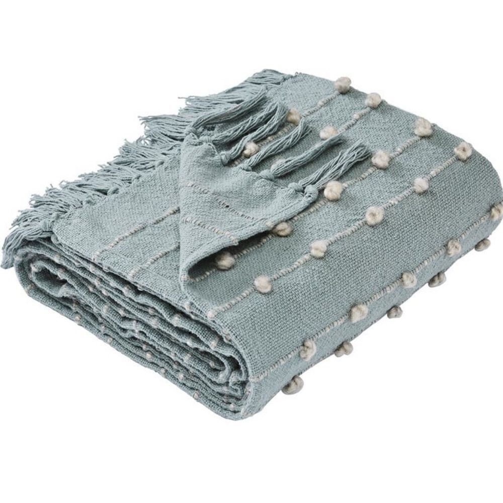 Modern Threads Cotton Blend Throw